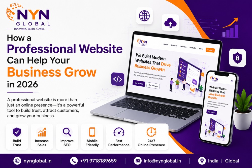 How a Professional Website Can Help Your Business Grow in 2026